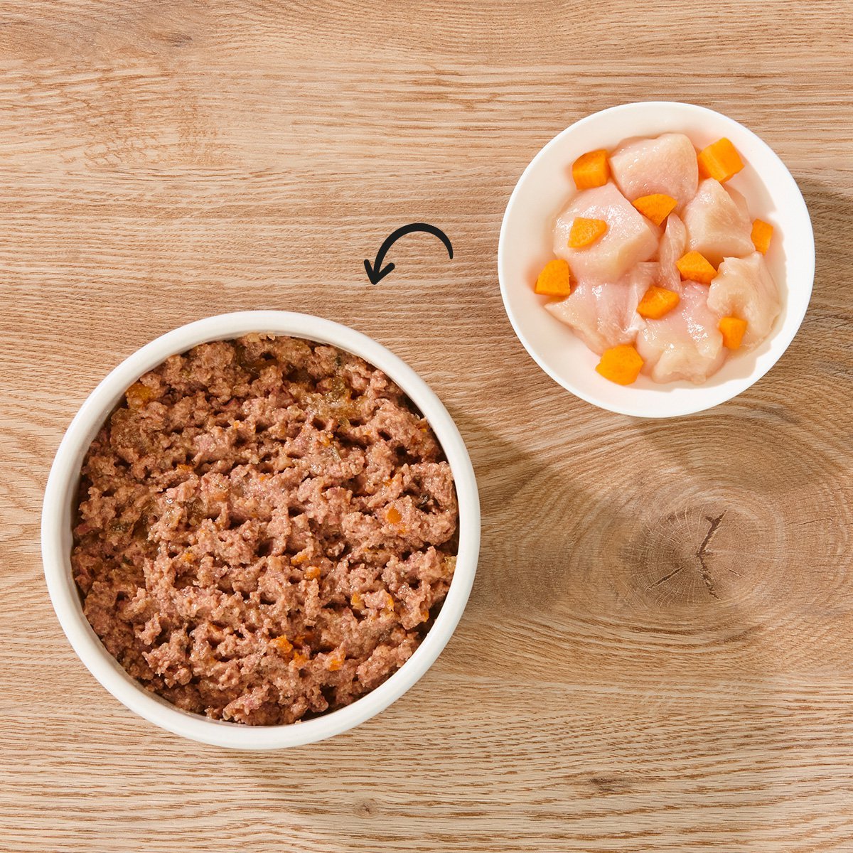 Dogs’n Tiger Adult Premium Hundefutter, Nassfutter, Getreidefrei, Mahlzeit, Huhn & Karotte