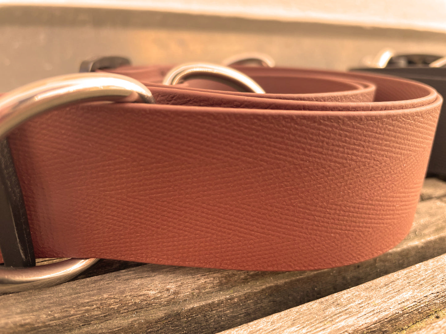 Leinen-Bauchgürtel CHILL (BioThane®) 78-120 cm