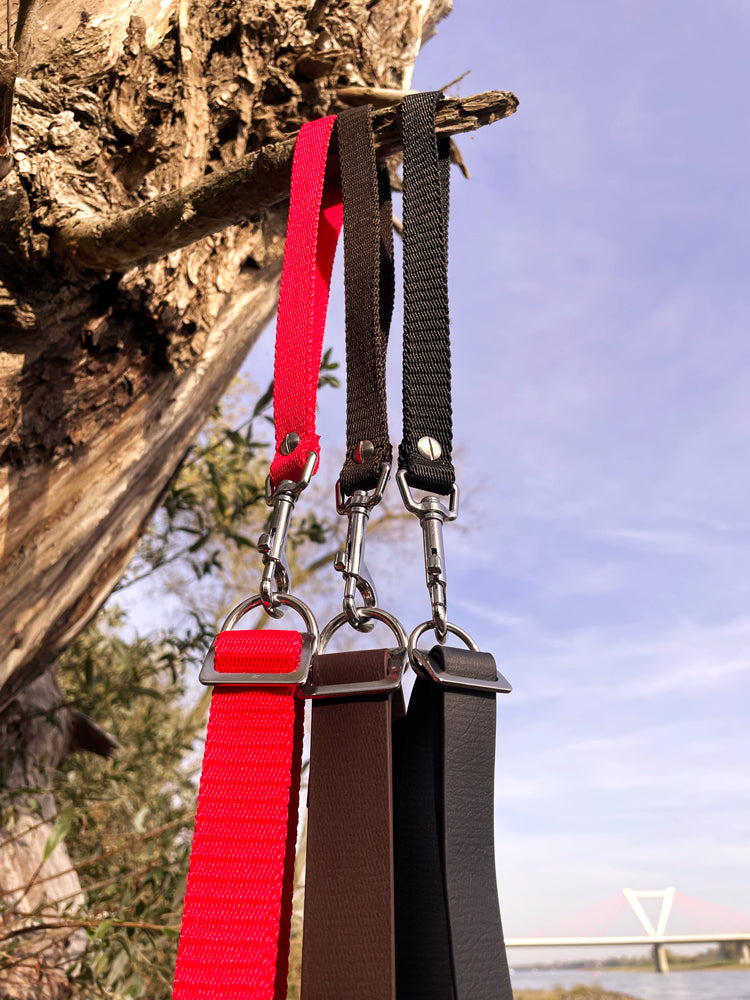 Doppelleine TECHTELMECHTEL aus BioThane®/Pop - Band