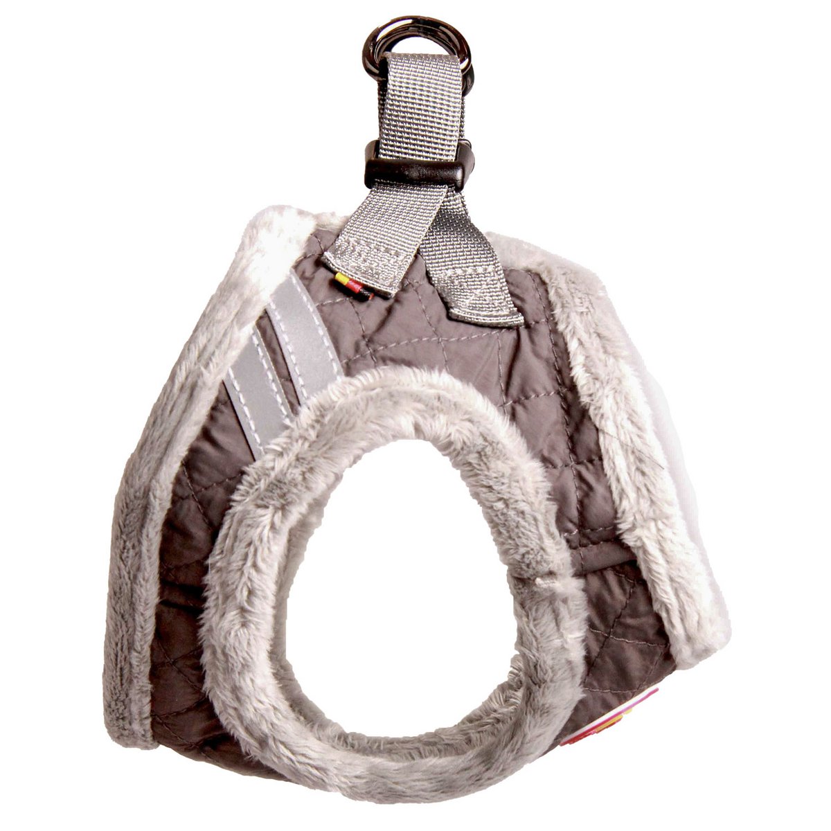 Brustgeschirr – Soft&Style – Grau