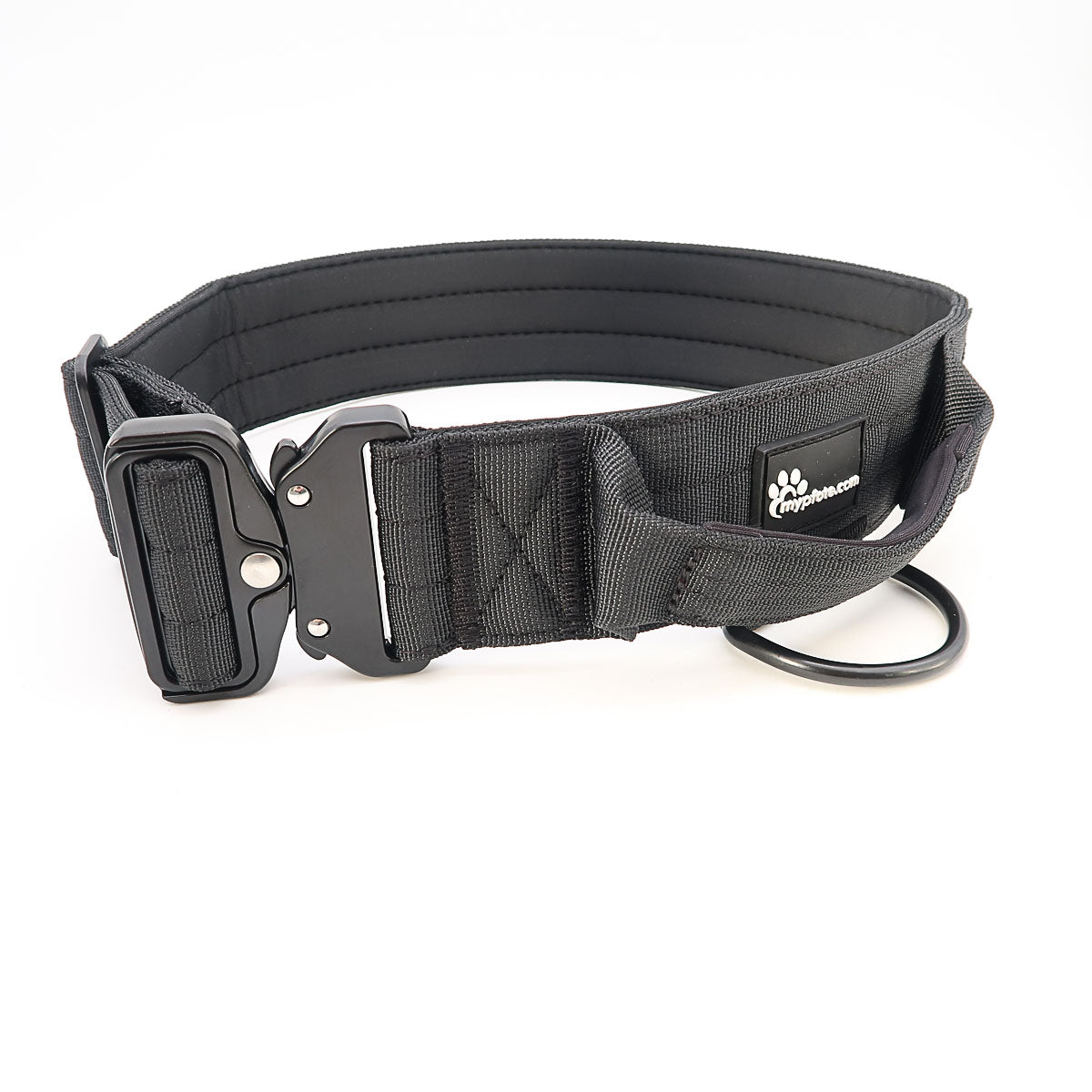 Taktisches Hundehalsband für große Hunde mit Namen graviert
