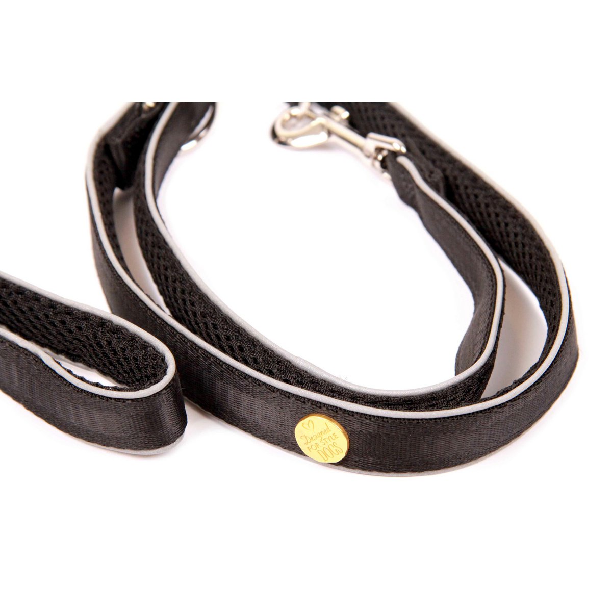 Hundeleine Schwarz, M