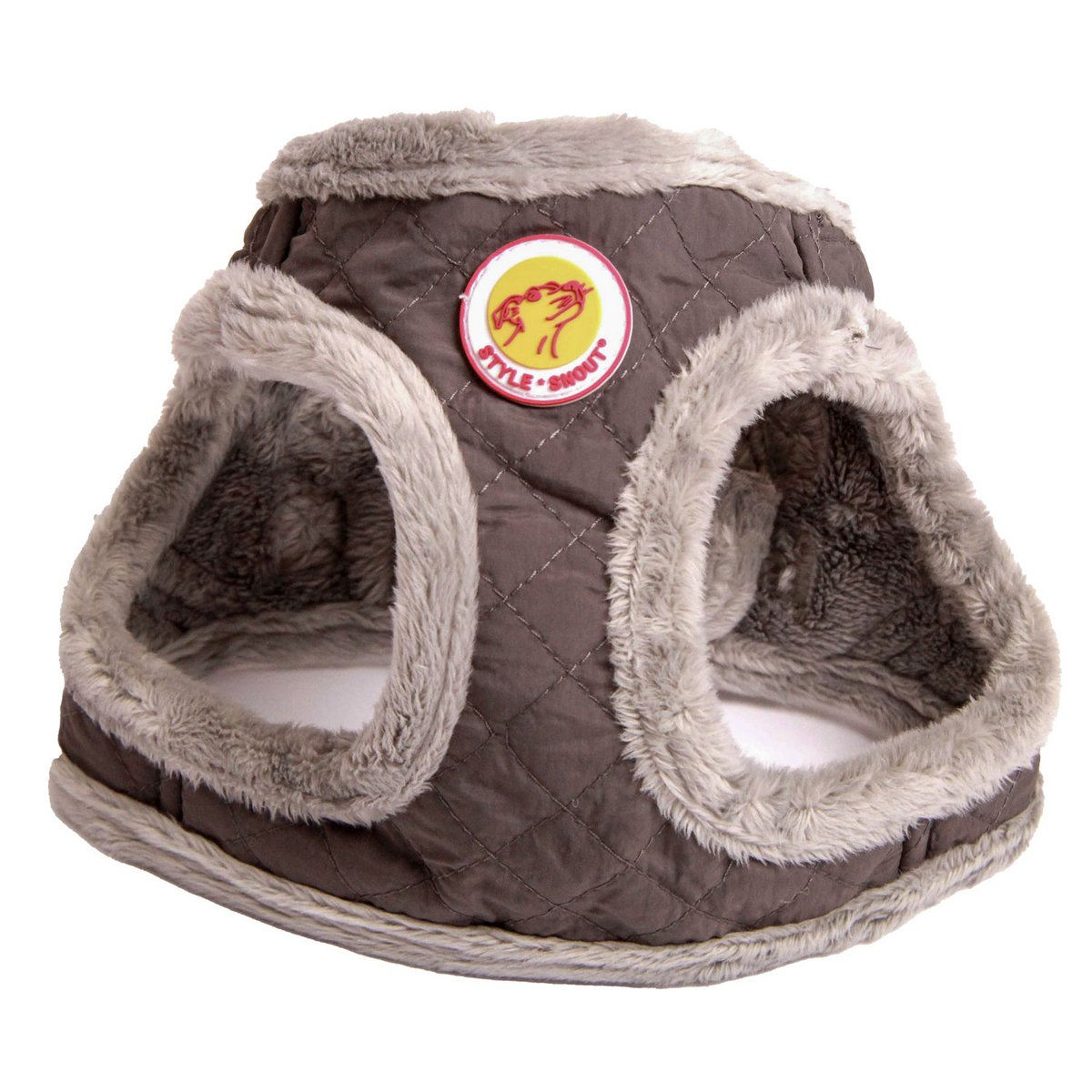 Brustgeschirr – Soft&Style – Grau