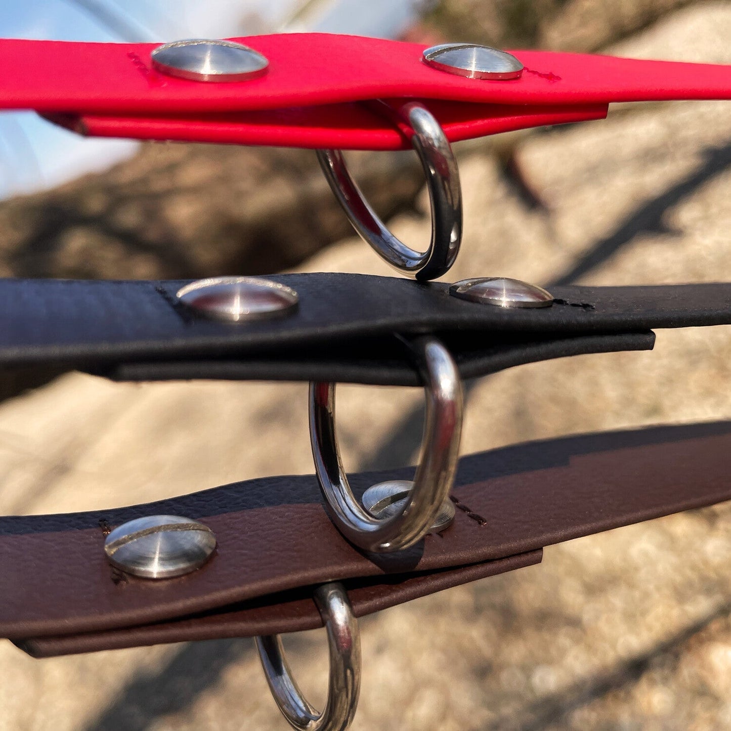 Leinen-Bauchgürtel CHILL  (BioThane®) 78-120 cm