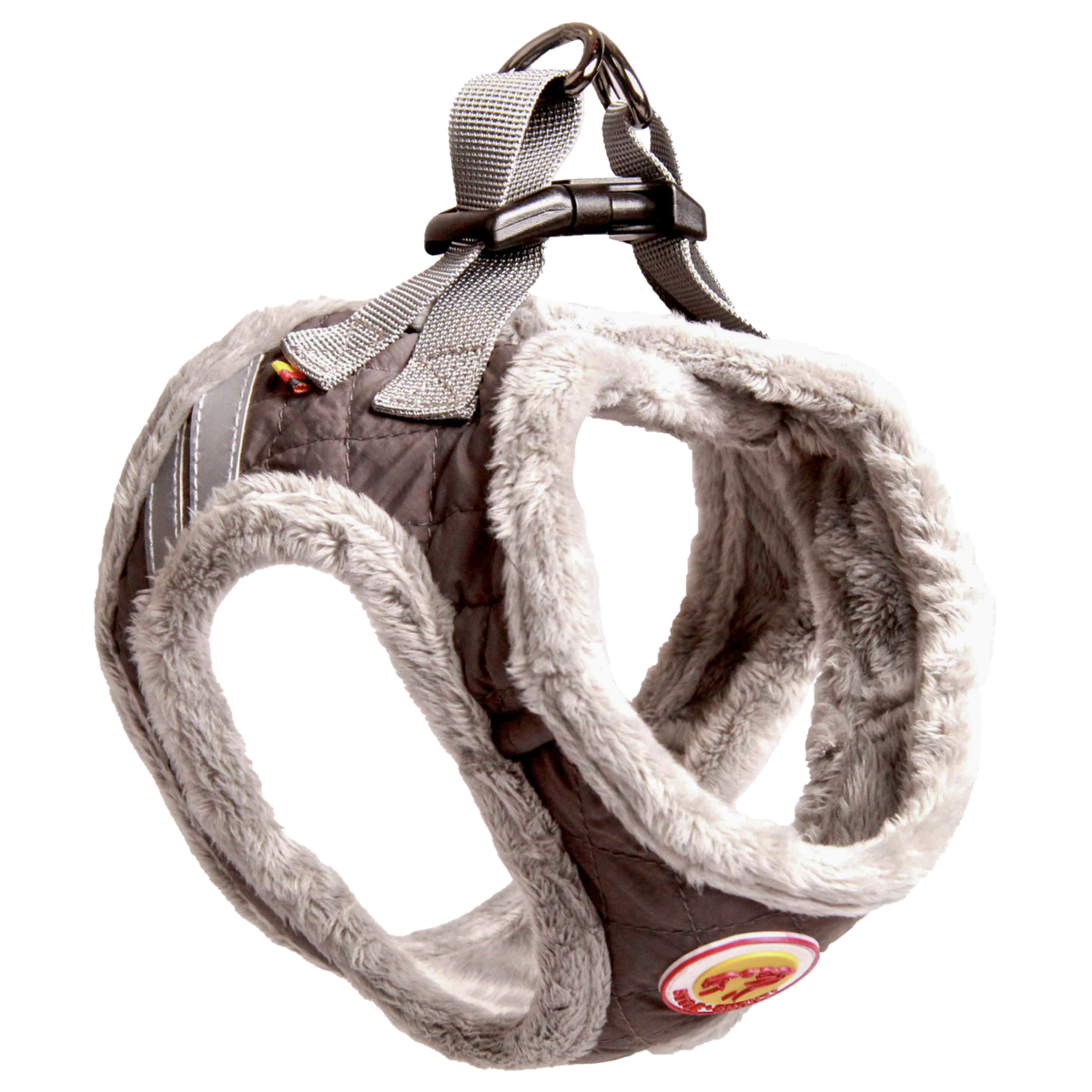 Brustgeschirr – Soft&Style – Grau