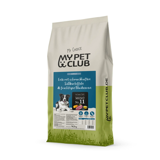 MyPetClub kaltgepresste Herstellung Ente -- Hundefutter