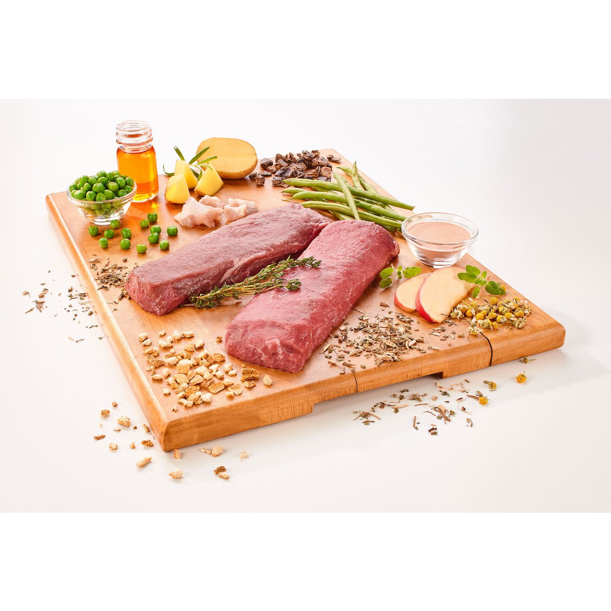 Dogs’n Tiger Adult Premium Hunde Futter, Unschuldslamm, Trockenfutter, Getreidefrei, Lamm & Kräuter