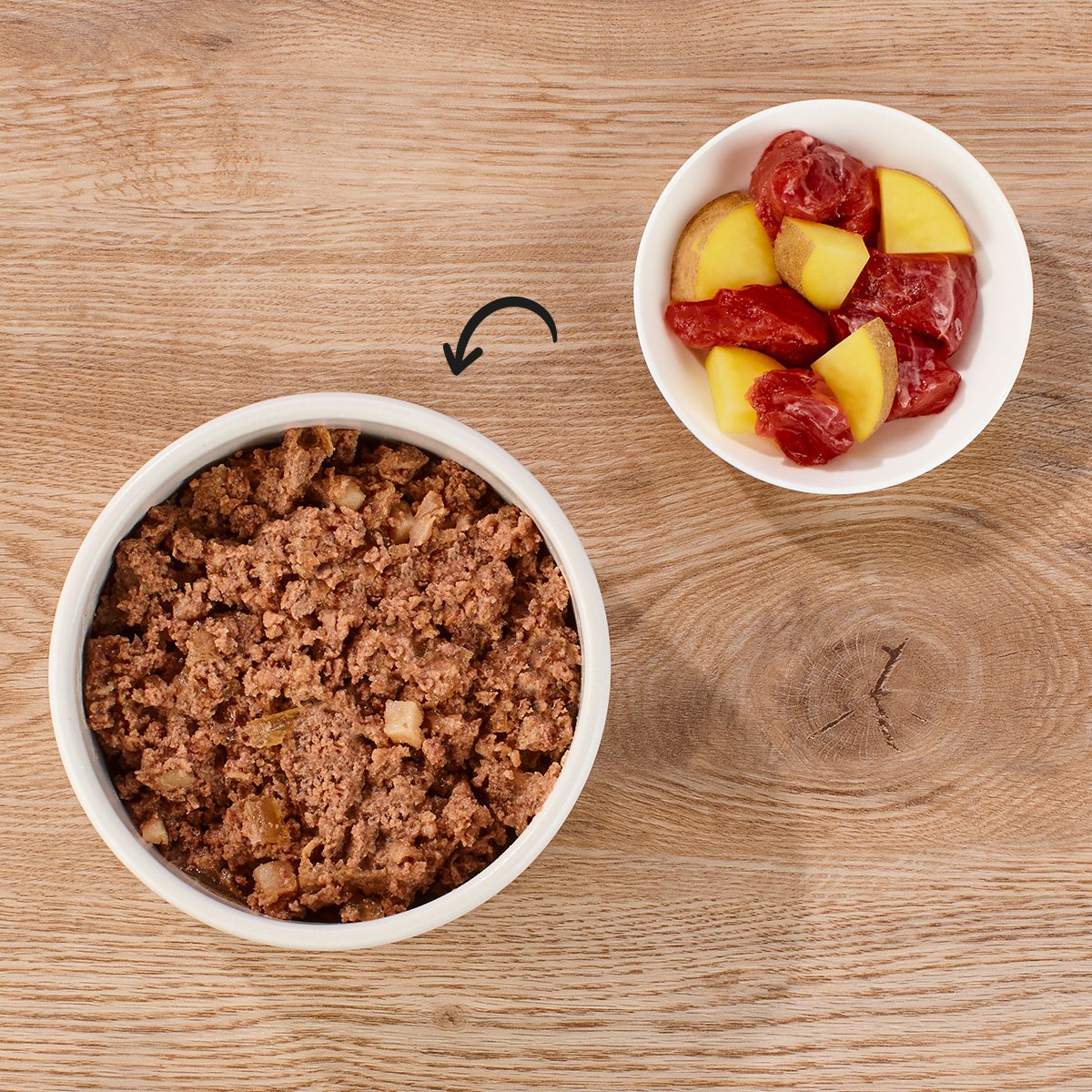 Dogs’n Tiger Adult Hundefutter, Nassfutter, Sattelfest, Getreidefrei, hypoallergen, Monoprotein, Pferd & Kartoffel