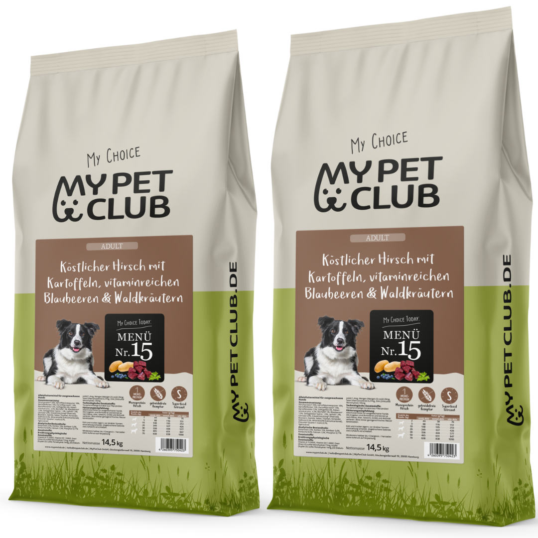 MyPetClub Hirsch - Hundefutter