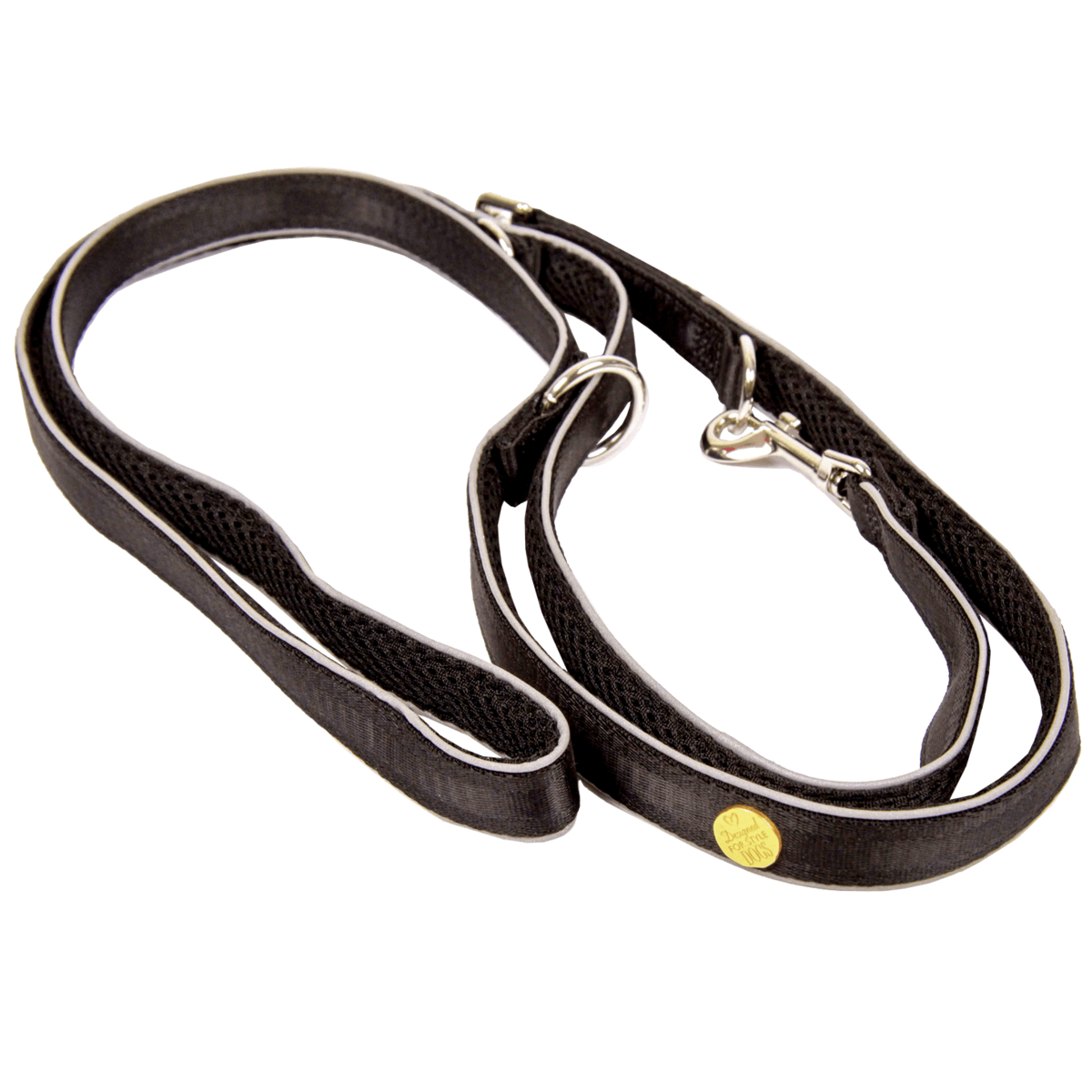 Hundeleine Schwarz, M