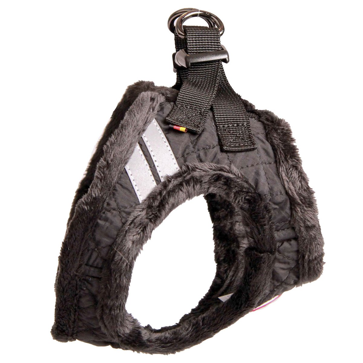 Brustgeschirr – Soft&Style – Schwarz