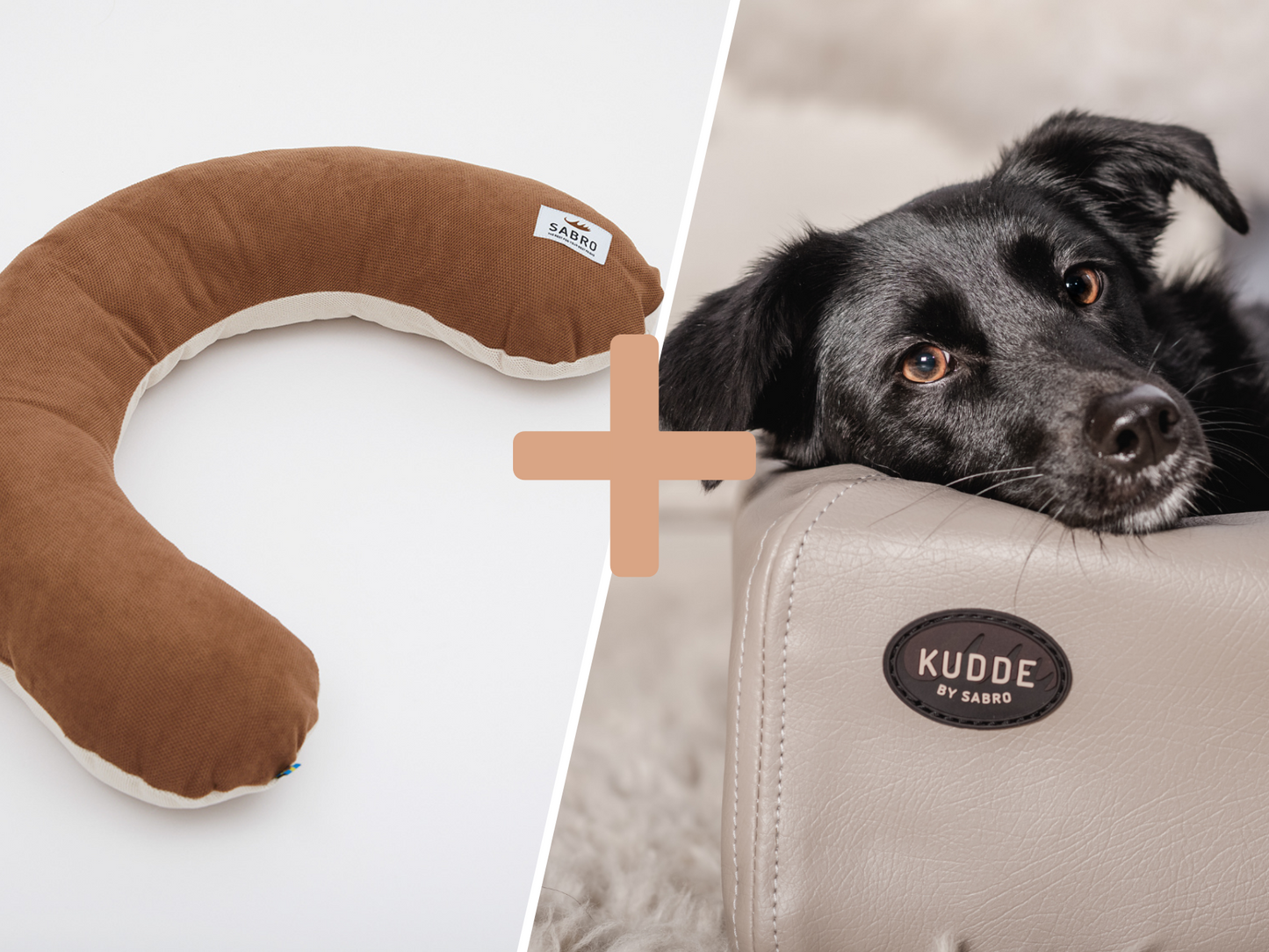 Hundebett KUDDE + Schmusehörnchen Alltid - Bundle