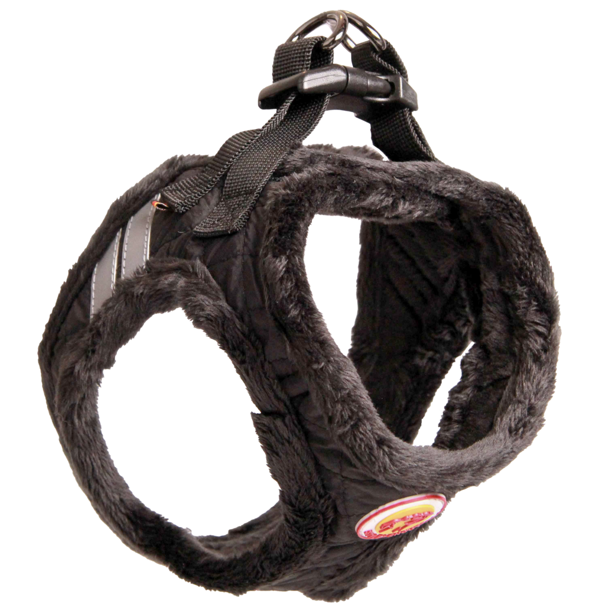 Brustgeschirr – Soft&Style – Schwarz