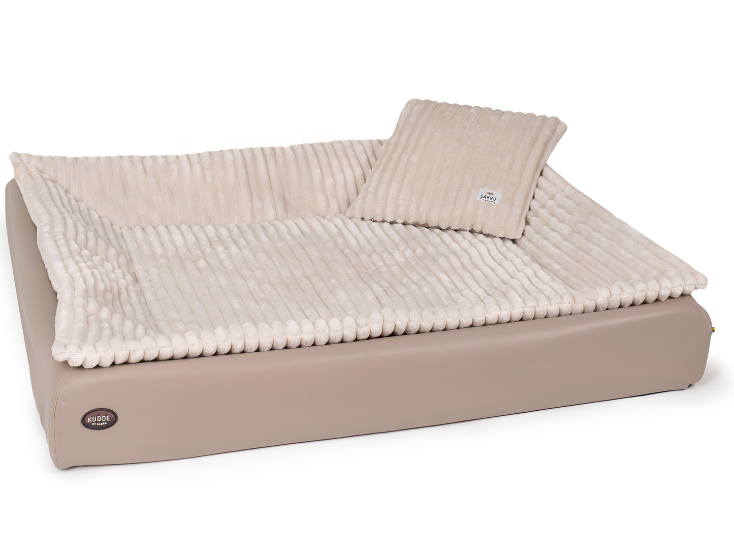 Hundebett | All-In Relax Bundle | KUDDE Hundebett + Einlage & Kissen