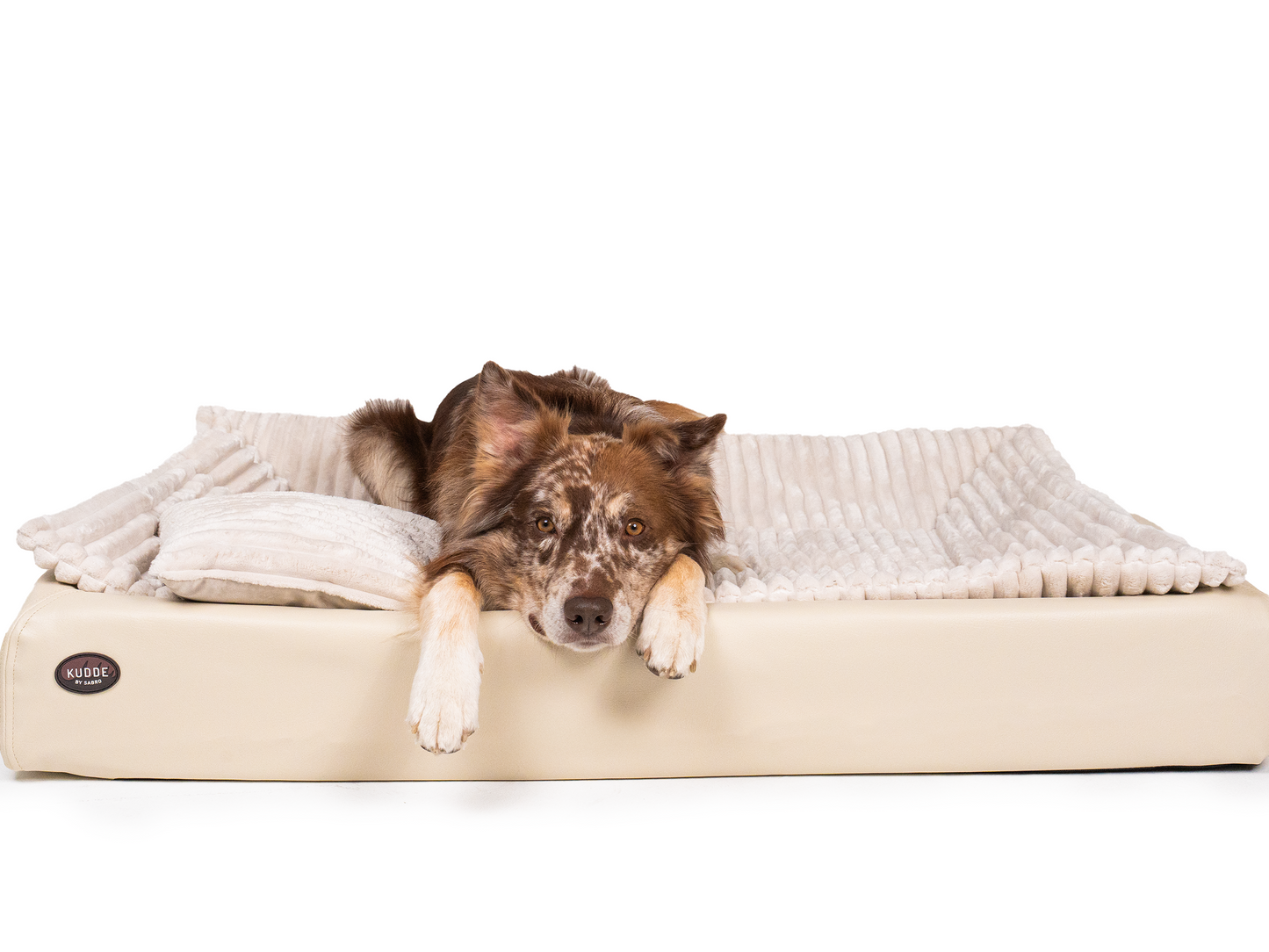 Hundebett | All-In Relax Bundle | KUDDE Hundebett + Einlage & Kissen