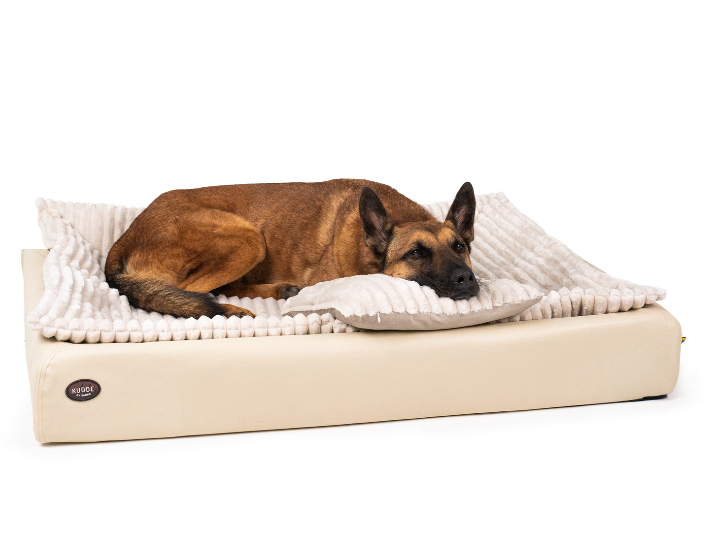 Hundebett | All-In Relax Bundle | KUDDE Hundebett + Einlage & Kissen