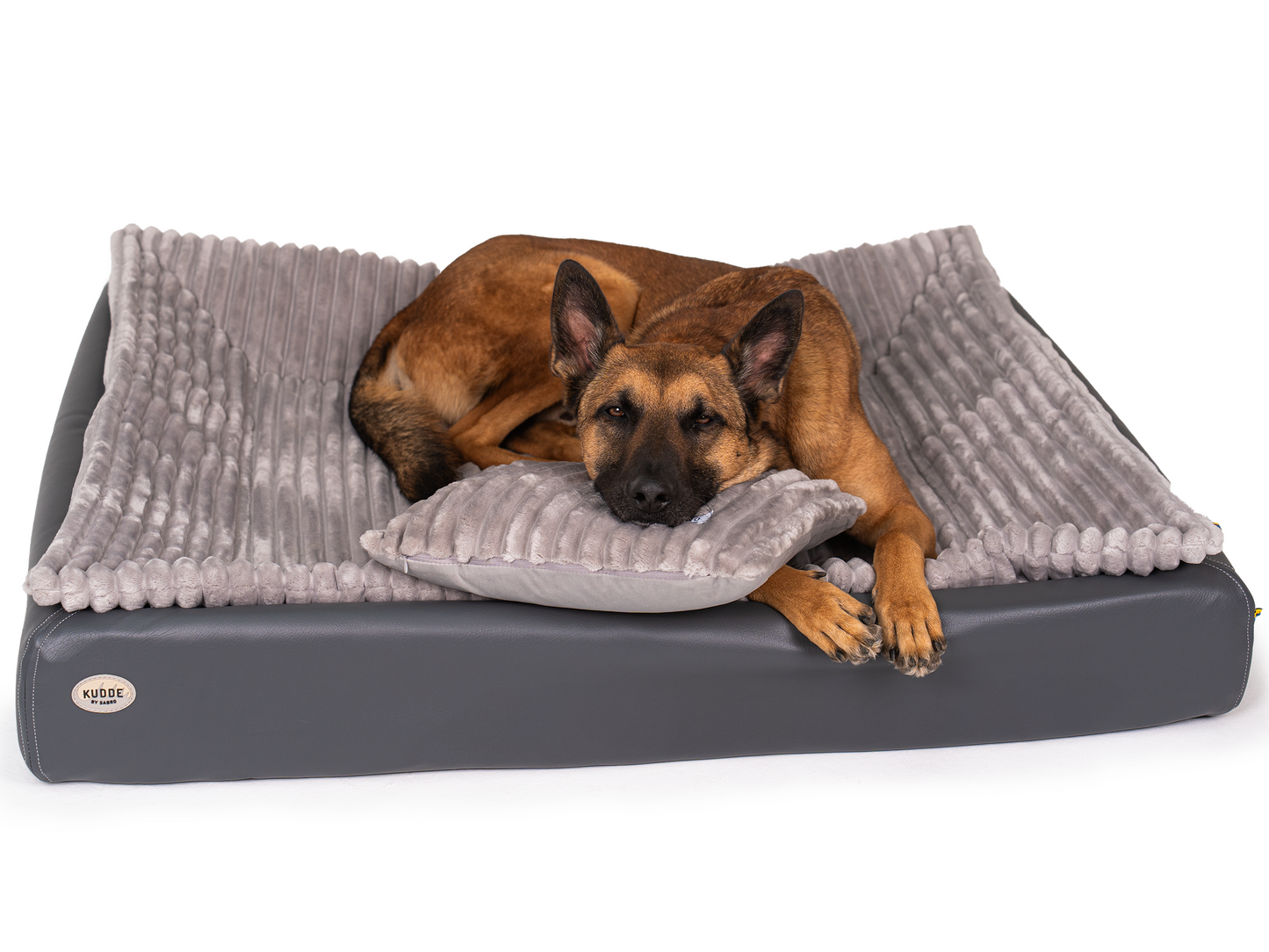 Hundebett | All-In Relax Bundle | KUDDE Hundebett + Einlage & Kissen