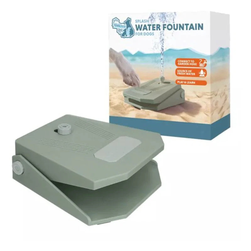 CoolPets Splash Wasser-Fontaine - Hundespielzeug