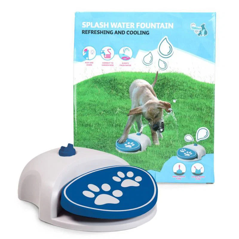 CoolPets Splash Wasser-Fontaine - Hundespielzeug