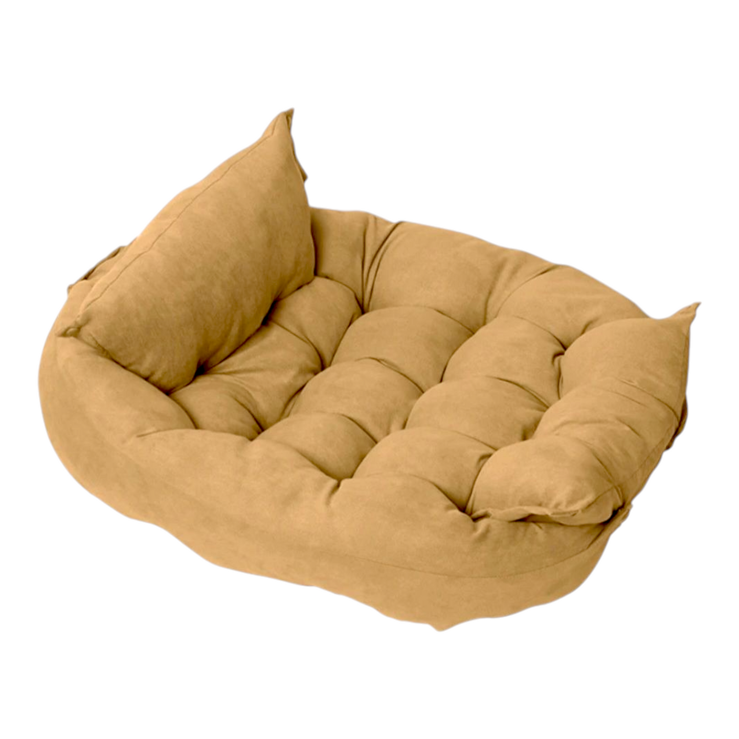 Leichte Matte mit Kissen, Hundebett mit drei verschiedenen Liegemöglichkeiten