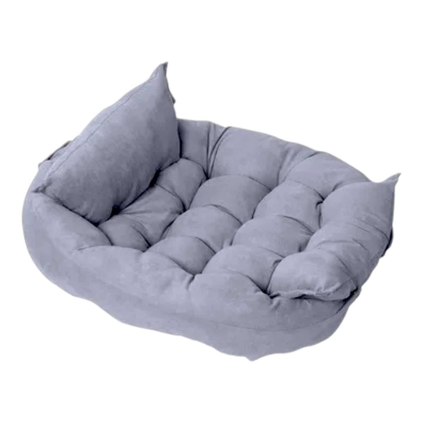 Leichte Matte mit Kissen, Hundebett mit drei verschiedenen Liegemöglichkeiten