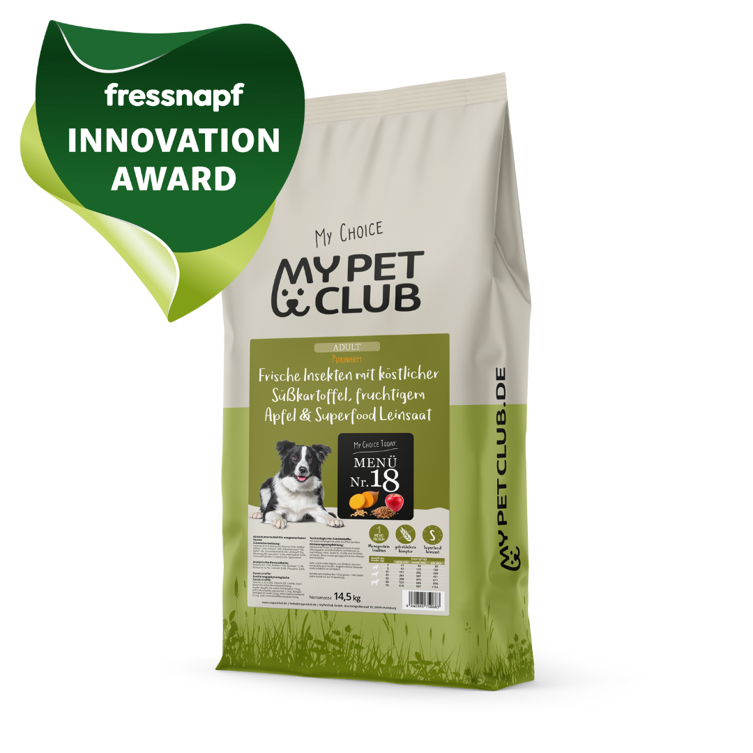 MyPetClub Insekten Purinarm - Hundefutter