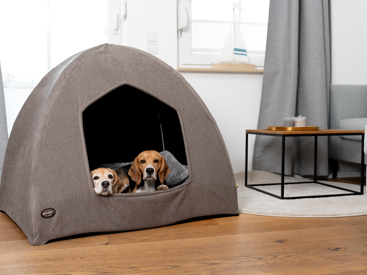 Hundehöhle, Hundebett zum KUDDE IGLU Hydda