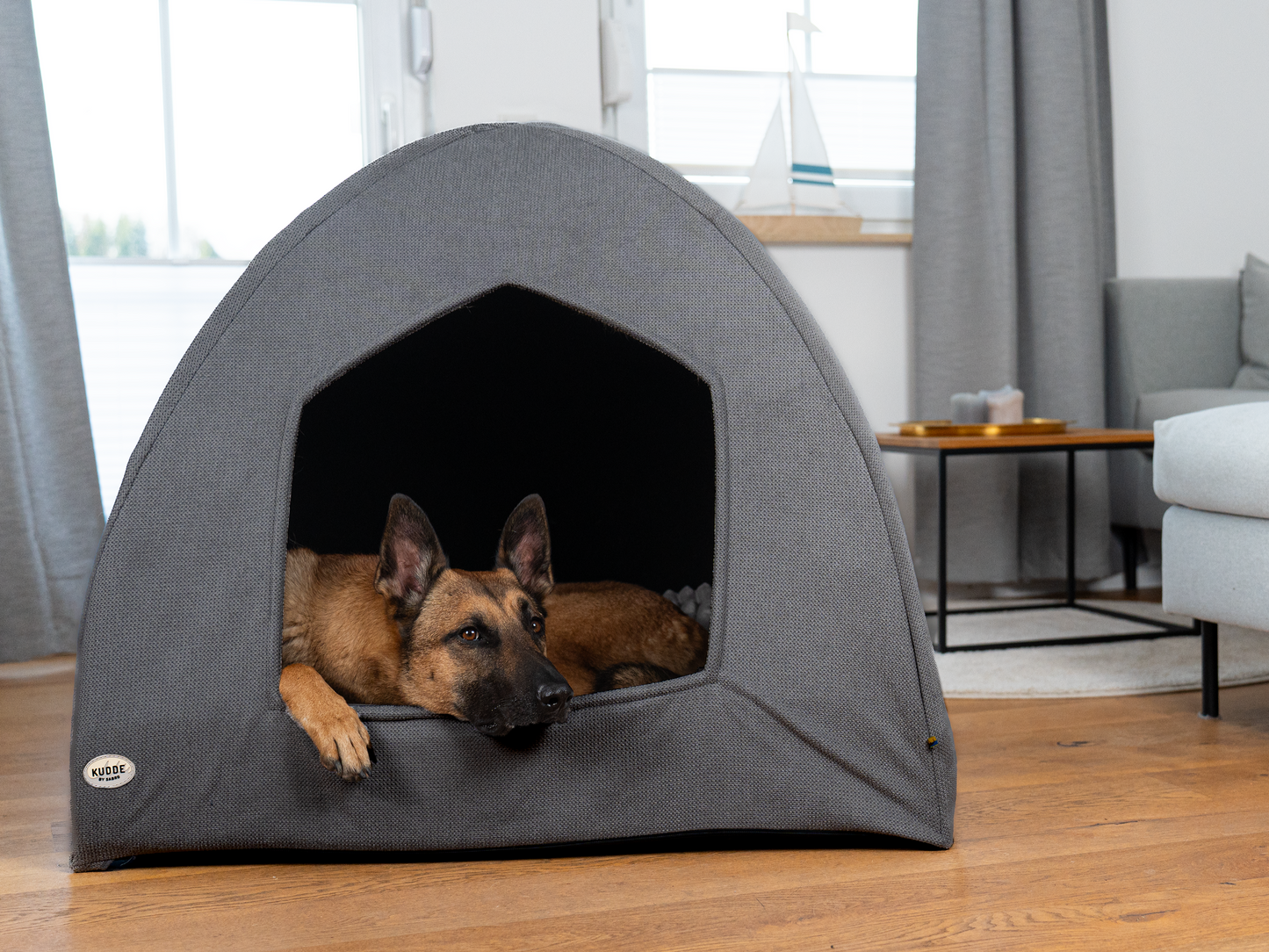 Hundehöhle, Hundebett zum KUDDE IGLU Hydda