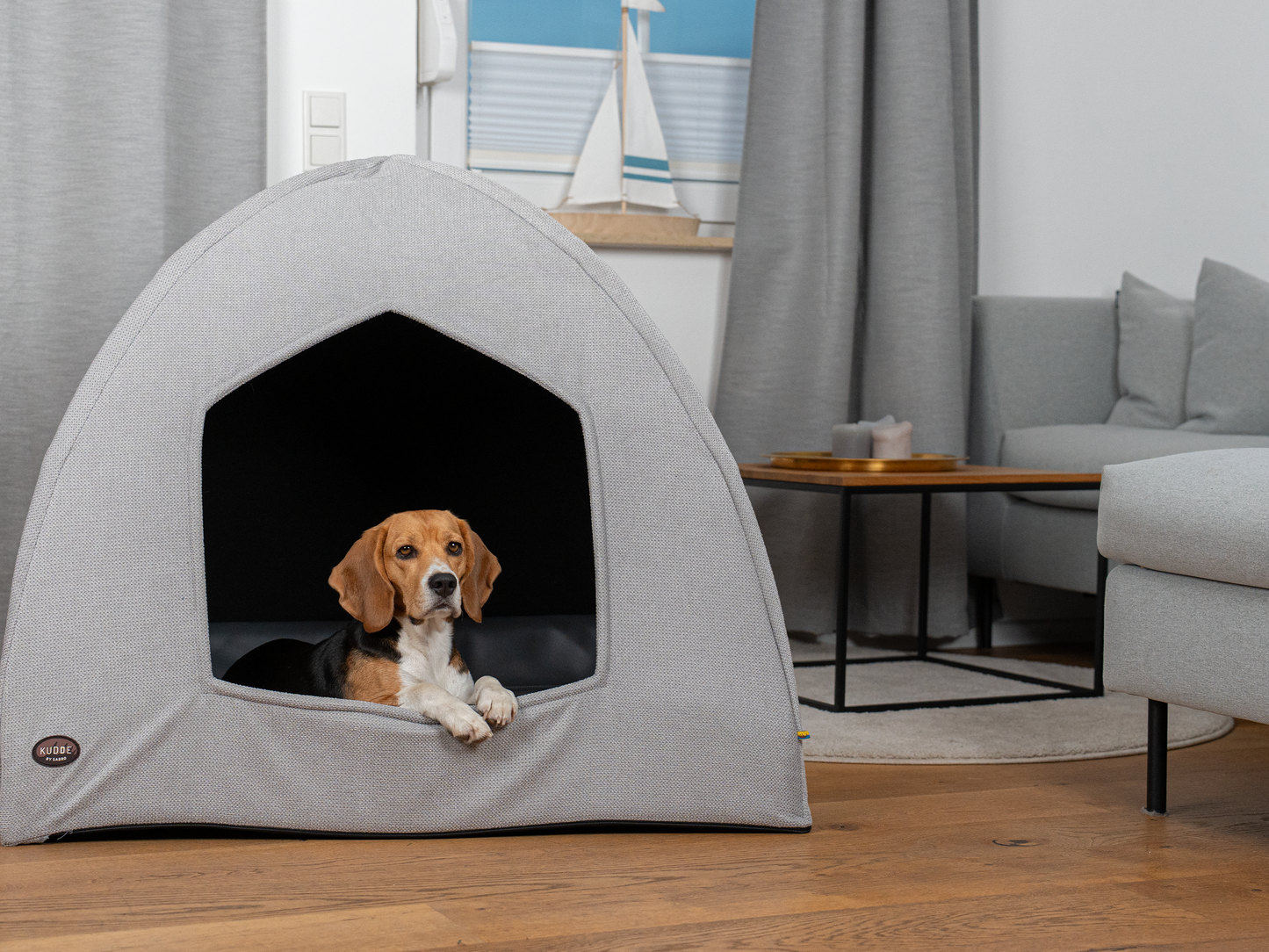 Hundehöhle, Hundebett zum KUDDE IGLU Hydda