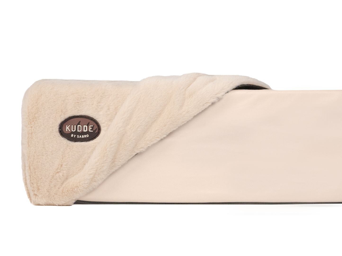 Bezug für KUDDE-Hundebett Kuschelfell (vegan)