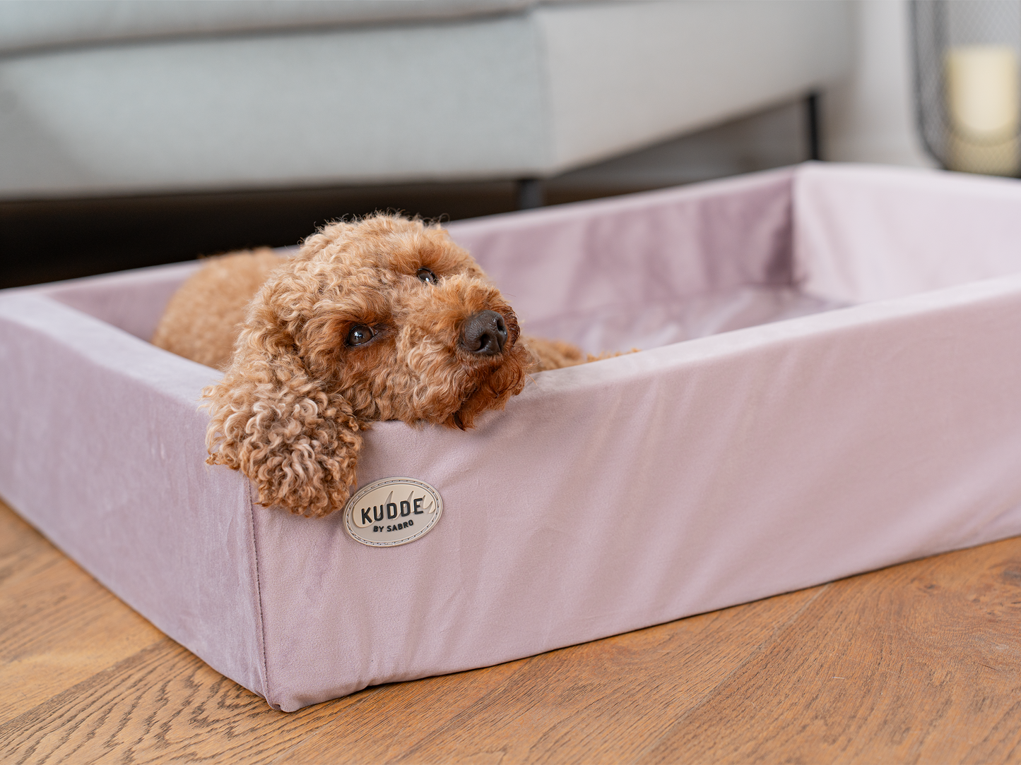 Bezug für KUDDE-Hundebett Samt