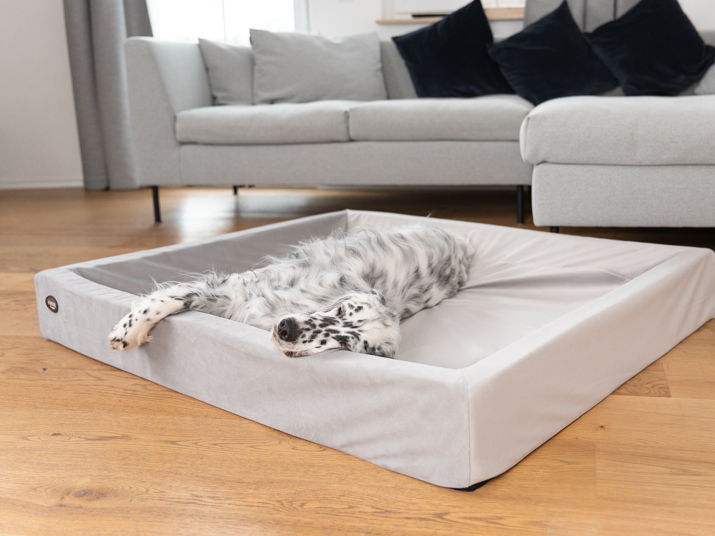 Bezug für KUDDE-Hundebett Samt