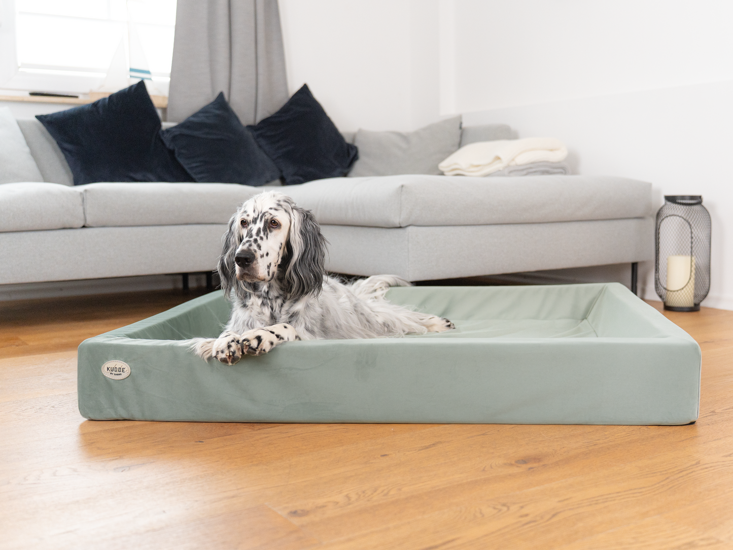 Bezug für KUDDE-Hundebett Samt