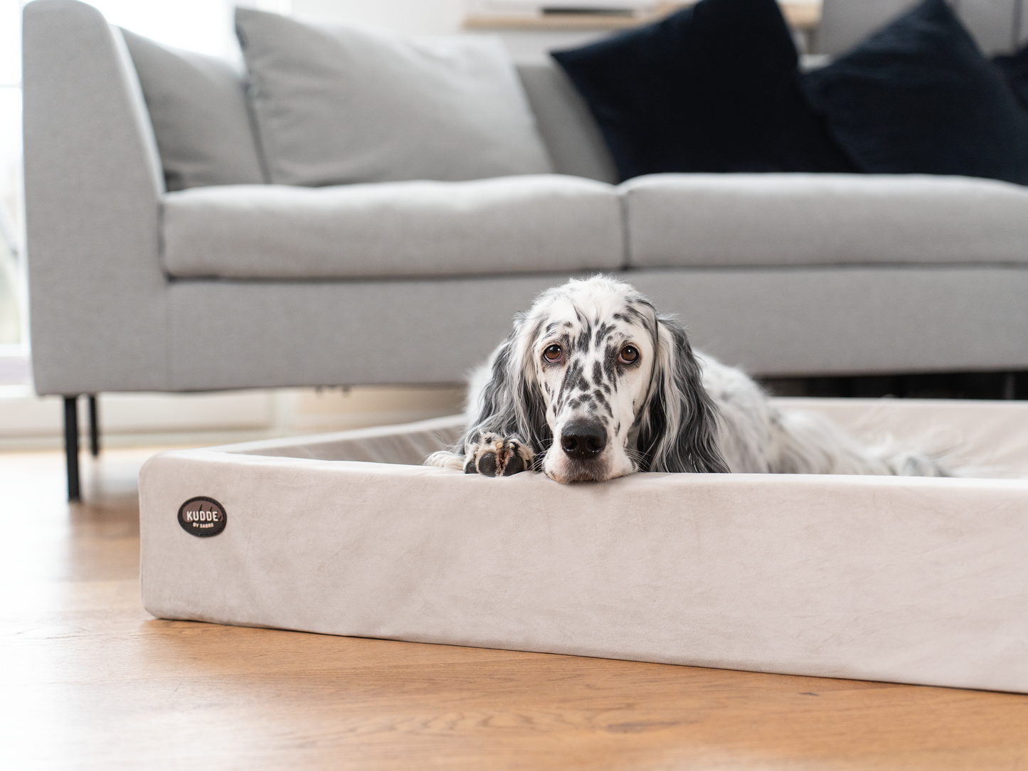 Bezug für KUDDE-Hundebett Samt