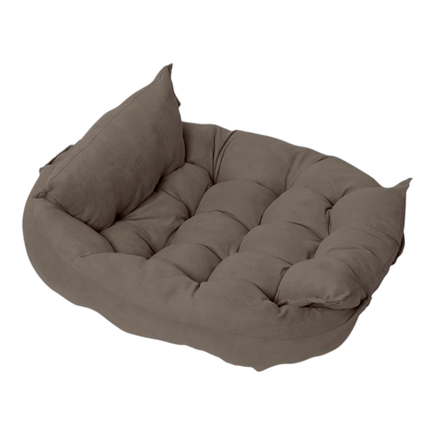 Leichte Matte mit Kissen, Hundebett mit drei verschiedenen Liegemöglichkeiten