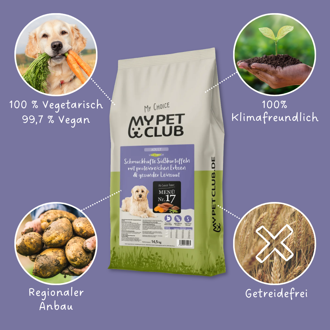 MyPetClub Veggie - Hundefutter
