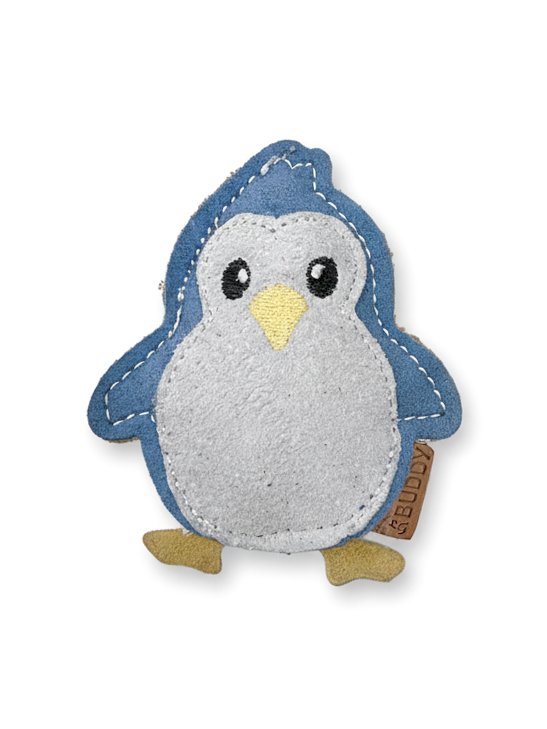 Hundespielzeug aus Leder "kl. Pinguin"