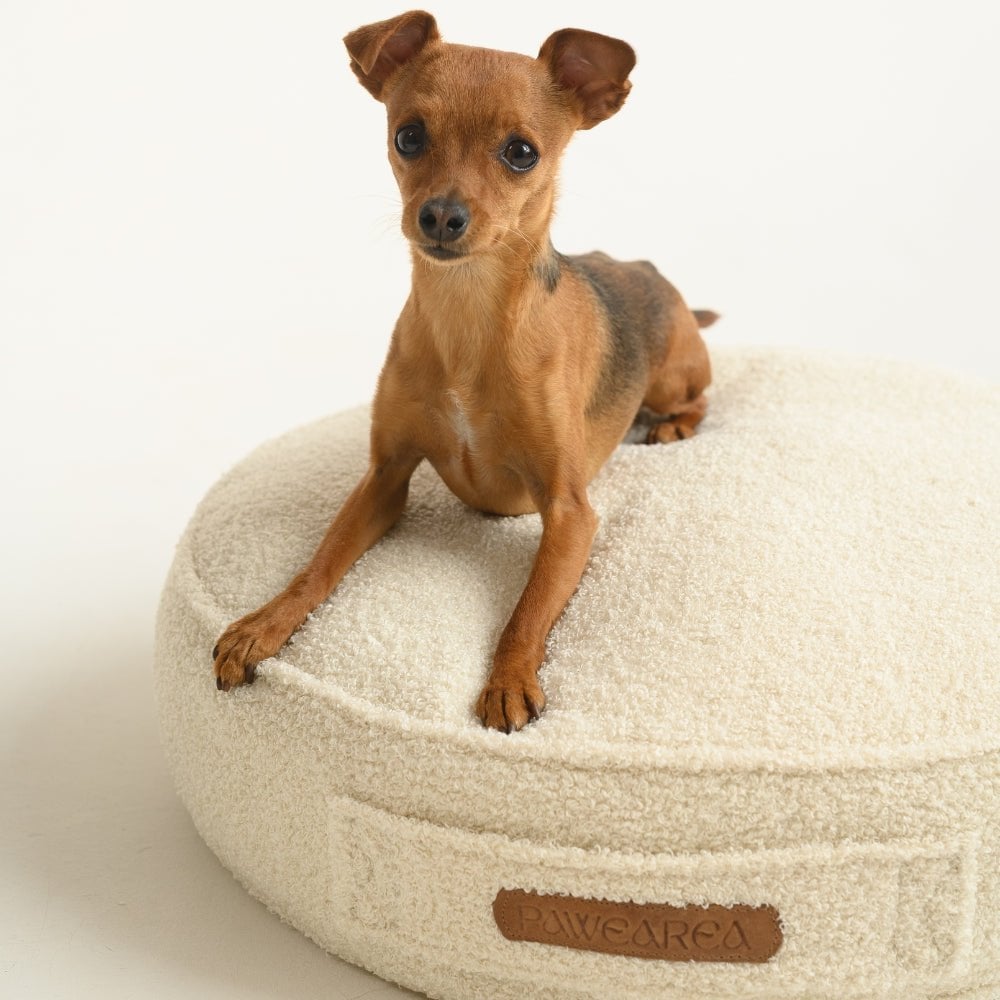 Rundes Teddy-Hundebett CHARLIE