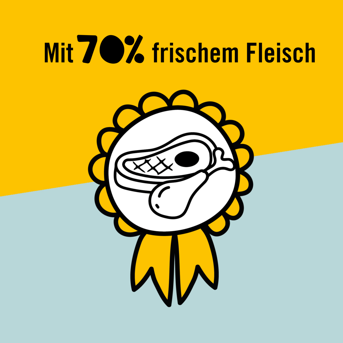 Dogs’n Tiger Junior, Kitten, Nassfutter, Katzenfutter, Getreidefrei, Glückskind, Huhn & Forelle