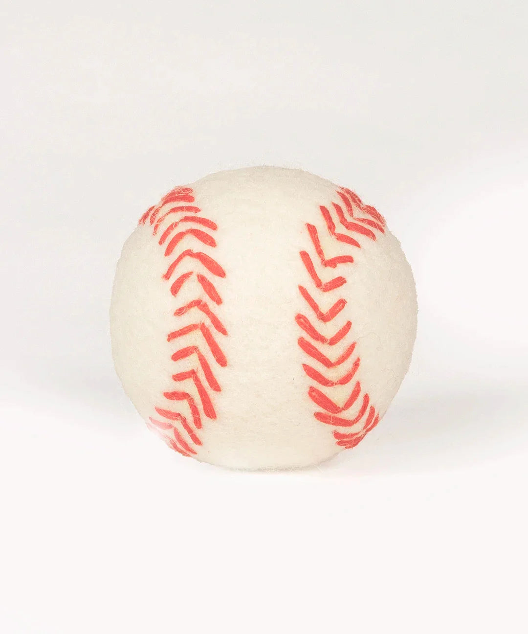 Hundespielzeug aus Schafwolle "Baseball"