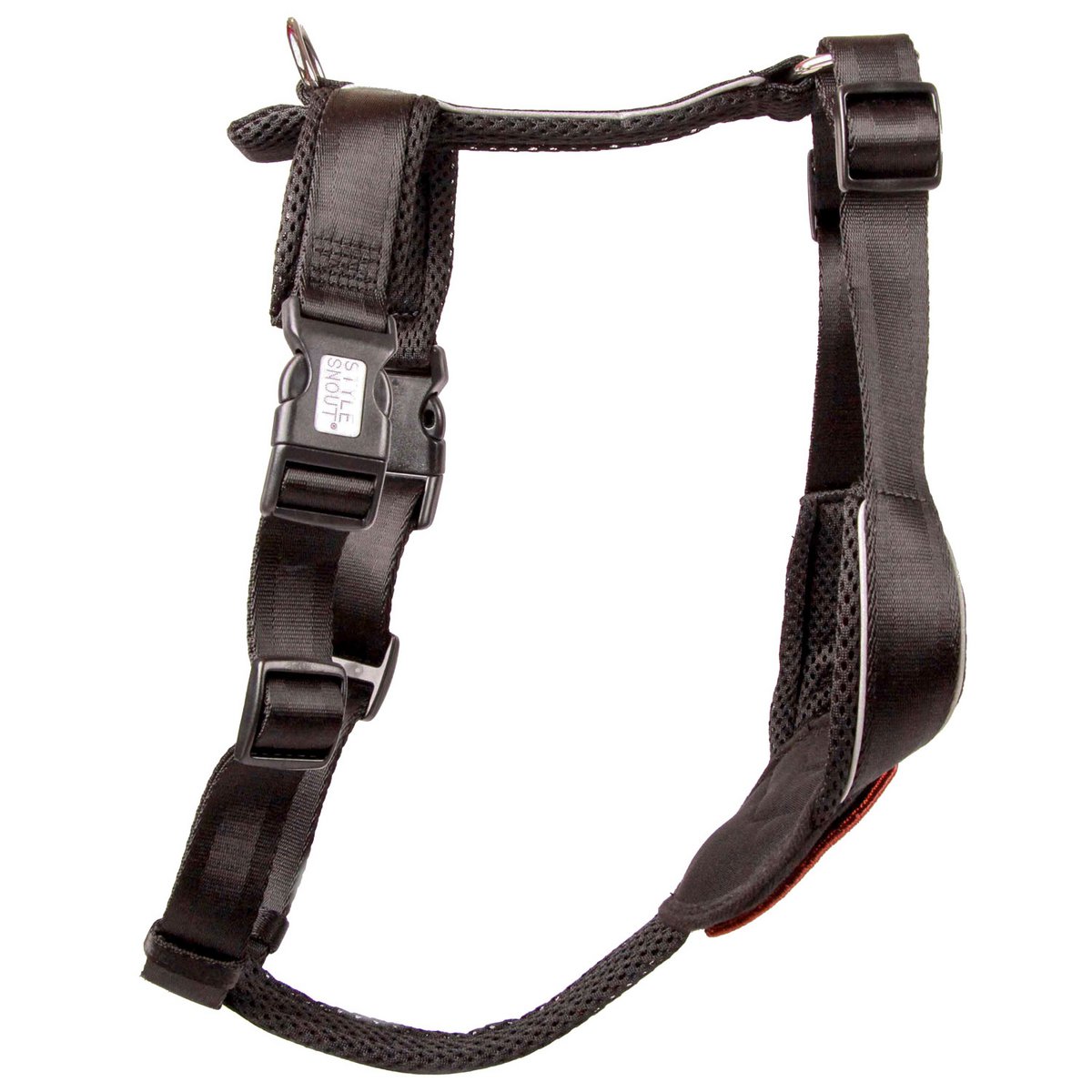 Brustgeschirr – Patch&Style – Schwarz