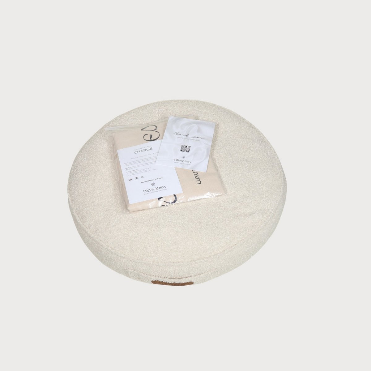 Rundes Teddy-Hundebett CHARLIE