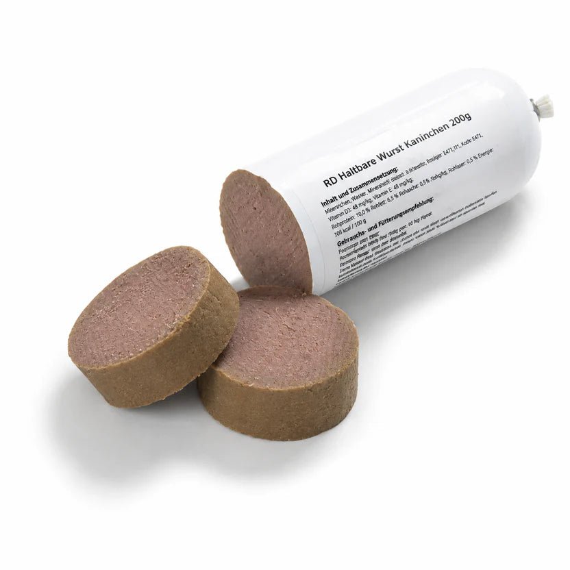 Royal Diamonds haltbare Schnittwurst Kaninchen | Hundewurst