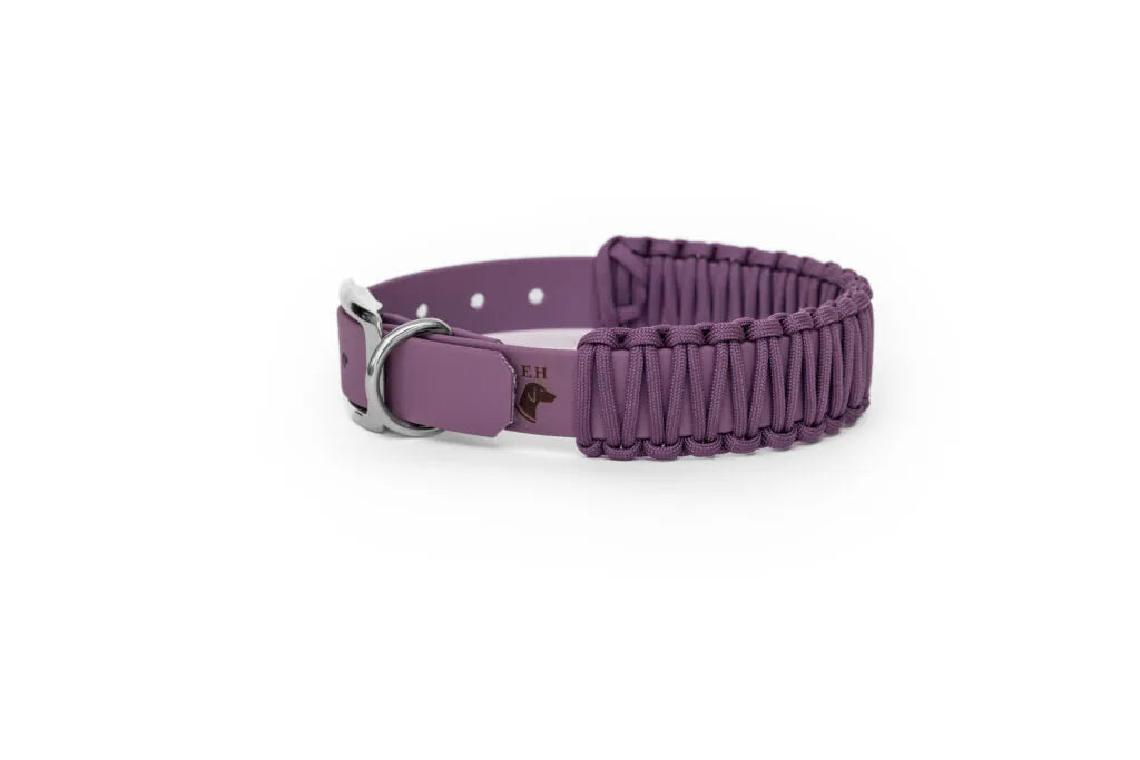 Biothane Paracord Halsband Marvelous Mauve