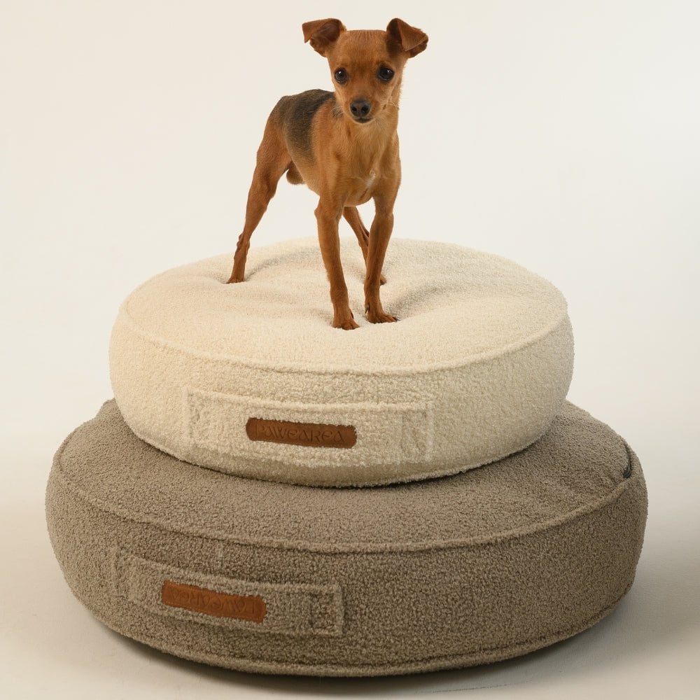 Rundes Teddy-Hundebett CHARLIE