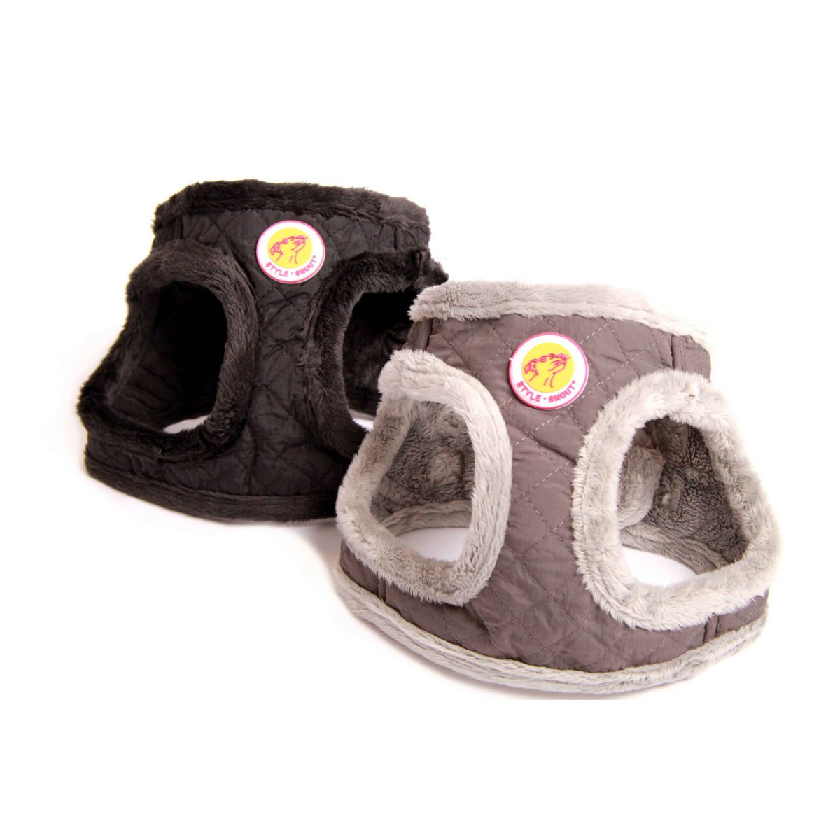 Brustgeschirr – Soft&Style – Schwarz