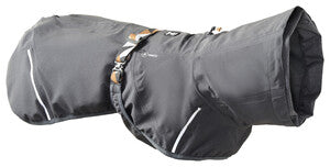 Hurtta Regenmantel Mudventure Coat in eggplant | blackberry | cinnamon | forest
