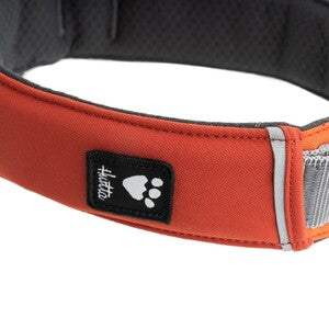 Hundehalsband -Hurrta- Rover Collar peacock, raven, cinnamon
