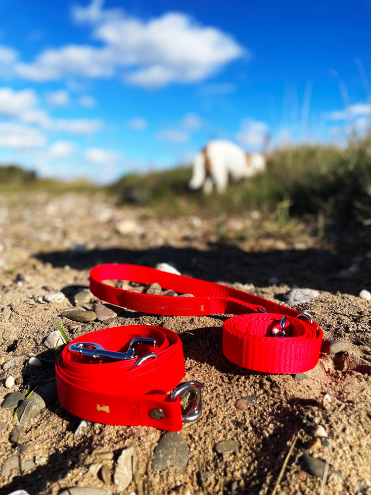 Leinen-Bauchgürtel CHILL  (BioThane®) 100-160 cm