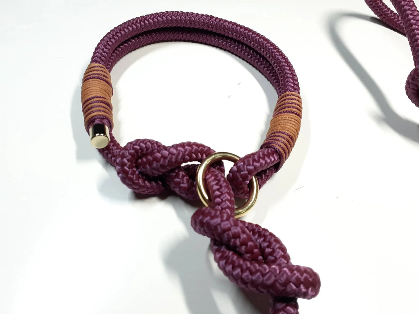 Retrieverleine LILLY Moxonleine, Hundeleine lila